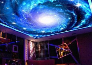 Outer Space Ceiling Murals Aliexpress Kup Universe Space Ceiling Murals Wallpaper 3d