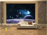 Outer Space Wall Murals 100" X 145" Space 3d Sky Clouds Stars Wall Murals Wallpaper Home