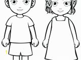 Outline Of A Boy and Girl Coloring Pages Boy Kissing Girl Drawing