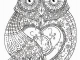 Owl Color Pages for Adults Pin Od Aga Stajak Na Kolorowanki