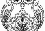 Owl Coloring Pages to Print for Adults Unbelievable Owl Coloring Pages for Adults Printable Image Picture