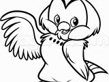 Owl From Winnie the Pooh Coloring Pages How to Draw Chibi Owl From Winnie the Pooh Step 11