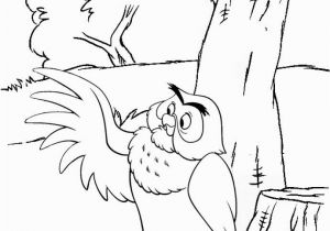 Owl From Winnie the Pooh Coloring Pages Owl Winnie the Pooh Coloring Page Of Disney Mitraland