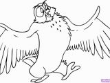 Owl From Winnie the Pooh Coloring Pages Winnie the Pooh Owl Coloring Pages