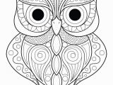 Owl Mandala Coloring Pages for Adults Owl Simple Patterns 2 Owls Coloring Pages for Adults