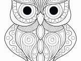 Owl Mandala Coloring Pages for Adults Owl Simple Patterns 2 Owls Coloring Pages for Adults