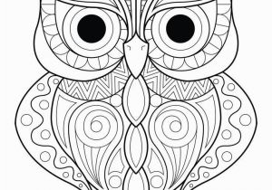 Owl Mandala Coloring Pages for Adults Owl Simple Patterns 2 Owls Coloring Pages for Adults