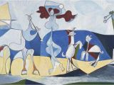 Pablo Picasso Mural Joie De Vivire 1946 by Pablo Picasso