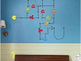 Pac Man Wall Mural Amazon Pac Man Stickers Wall Décor Baby