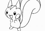 Pachirisu Coloring Pages Pachirisu Coloring Page Pokemon Party Pinterest