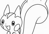 Pachirisu Coloring Pages Pachirisu Pokemon Coloring Page Free Pokémon Coloring Pages