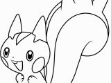 Pachirisu Coloring Pages Pachirisu Pokemon Coloring Page Free Pokémon Coloring Pages