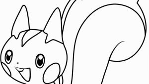 Pachirisu Coloring Pages Pachirisu Pokemon Coloring Page Free Pokémon Coloring Pages