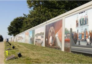 Paducah Wall to Wall Murals Looking Down the Wall Of Murals Picture Of Floodwall