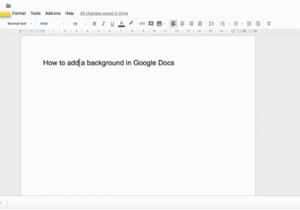 Page Color Google Docs How to Add Backgrounds In Google Docs A Workaround