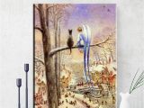 Paint by Number Wall Murals for Adults 2019 Vladimir Rumyantsev forward Cat World Oil Painting Wall Art