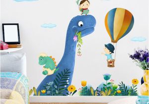Paint by Number Wall Murals Nursery Dinosaur Kids Rooms Home Decor Wall Sticker Cartoon Animal Painting for Baby Room Nursery Decals Posters and Prints Wall Picture Y Wallpaper