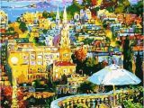 Paint by Numbers Wall Mural Kits City Landscape N12 Paint by Numbers