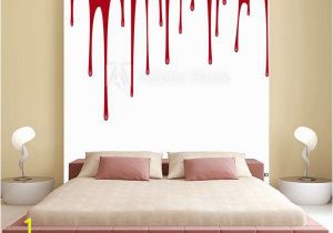 Paint Splatter Wall Mural Vector Red Paint or Blood Pouring Background Wall Mural