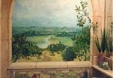 Painted Bathroom Wall Murals Nice Trompe L Oeil