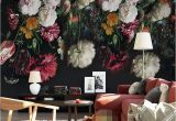 Painted Floral Wall Murals 3d Wall Murals Wallpaper Retro Hand Painted Floral Wall