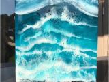 Painted Ocean Wall Murals Seascape Painting Resin Painting Ocean Painting Ocean Art