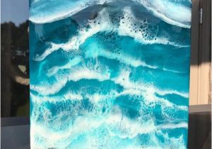 Painted Ocean Wall Murals Seascape Painting Resin Painting Ocean Painting Ocean Art