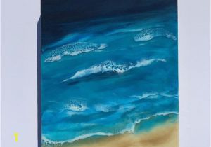 Painted Ocean Wall Murals Seascape Painting Resin Painting Ocean Painting Ocean Art