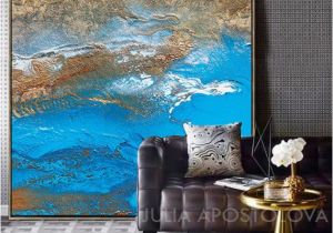 Painted Ocean Wall Murals Two Ocean Paintings Blue Wall Art Set Of 2 Canvas Prints Abstract Painting Extra Wall Art Coastal Landscape Contemporary Art