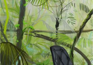 Painted Tropical Wall Murals 10 Shades Of Green