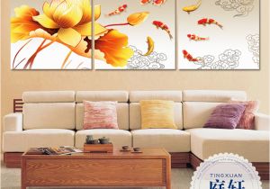 Painted Wall Murals Cost Buy Nine Fish Figure Frameless Painting Decorative Painting