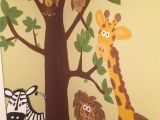 Painted Wall Murals for Kids Jungle Wall Mural Hand Painted =]