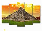 Painted Wall Murals Near Me Amazon Horgan Art 5 Panels Canvas Painting Wall Art