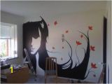 Painting A Mural On A Wall with Acrylic Paint Easy Wall Mural Ideas