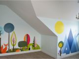 Painting Childrens Wall Murals Woodland Wall Mural