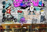 Painting Murals On Brick Walls Custom Fashion Mural Trend Street Art Graffiti Decorative