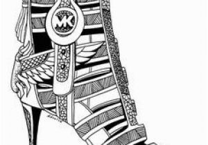 Pair Of Shoes Coloring Page 93 Best Fashion Coloring Pages Images