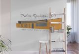 Palm Springs Wall Mural Mid Century Modern Palm Springs Wall Mural by Jayhookerphotography