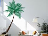 Palm Tree Beach Wall Mural Queen Palm Tree Wall Decal