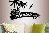 Palm Tree Mural Decal Amazon In Style Decals Wall Vinyl Decal Home Decor Art Sticker