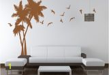 Palm Tree Mural Decal Palm Trees Vinyl Wall Art Decal From Ghettovinyl