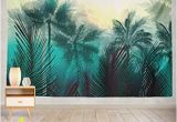 Palm Tree Murals Walls Amazon asoco Tapestry Wall Handing Tropical Jungle
