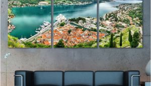 Panoramic Wall Art Murals Montenegro Wall Art Kotor Panoramic Canvas Print Kotor Skyline Kotor Wall Art Kotor Print Kotor Poster Montenegro Gift Montenegro Decor