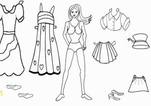 Paper Dolls Print Outs Coloring Pages Collection Of Paper Dolls Coloring Page