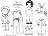 Paper Dolls Print Outs Coloring Pages Drawn Doll Paper Cut Pencil and In Color Drawn Doll Paper Cut