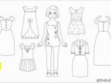 Paper Dolls Print Outs Coloring Pages Paper Doll Coloring Page Incredible Design Pages Printable for Girls