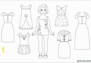 Paper Dolls Print Outs Coloring Pages Paper Doll Coloring Page Incredible Design Pages Printable for Girls