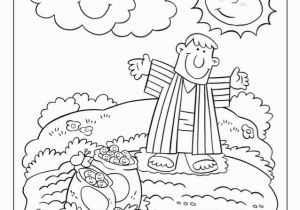 Parable Of the sower Bible Coloring Pages Parable sower