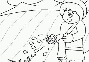 Parable Of the sower Bible Coloring Pages Parable the sower Colouring Sheet