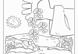 Parable Of the sower Coloring Page Bible Activity Pages the Parable Of the sower